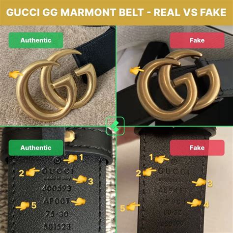 gucci print belt bag real vs fake|authentic gucci belt stamp.